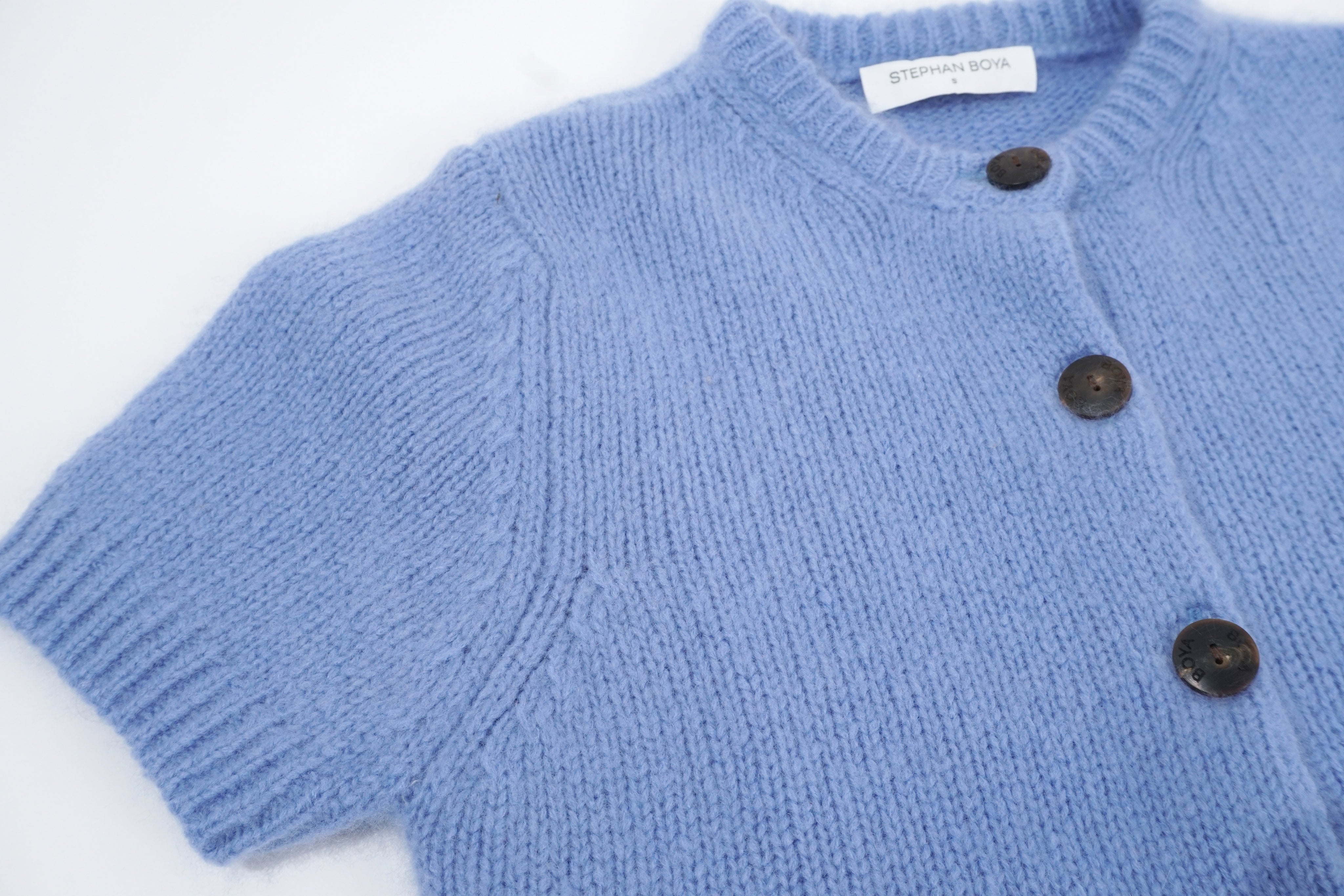 BOYA-BENICIA brushed cashmere cardigan