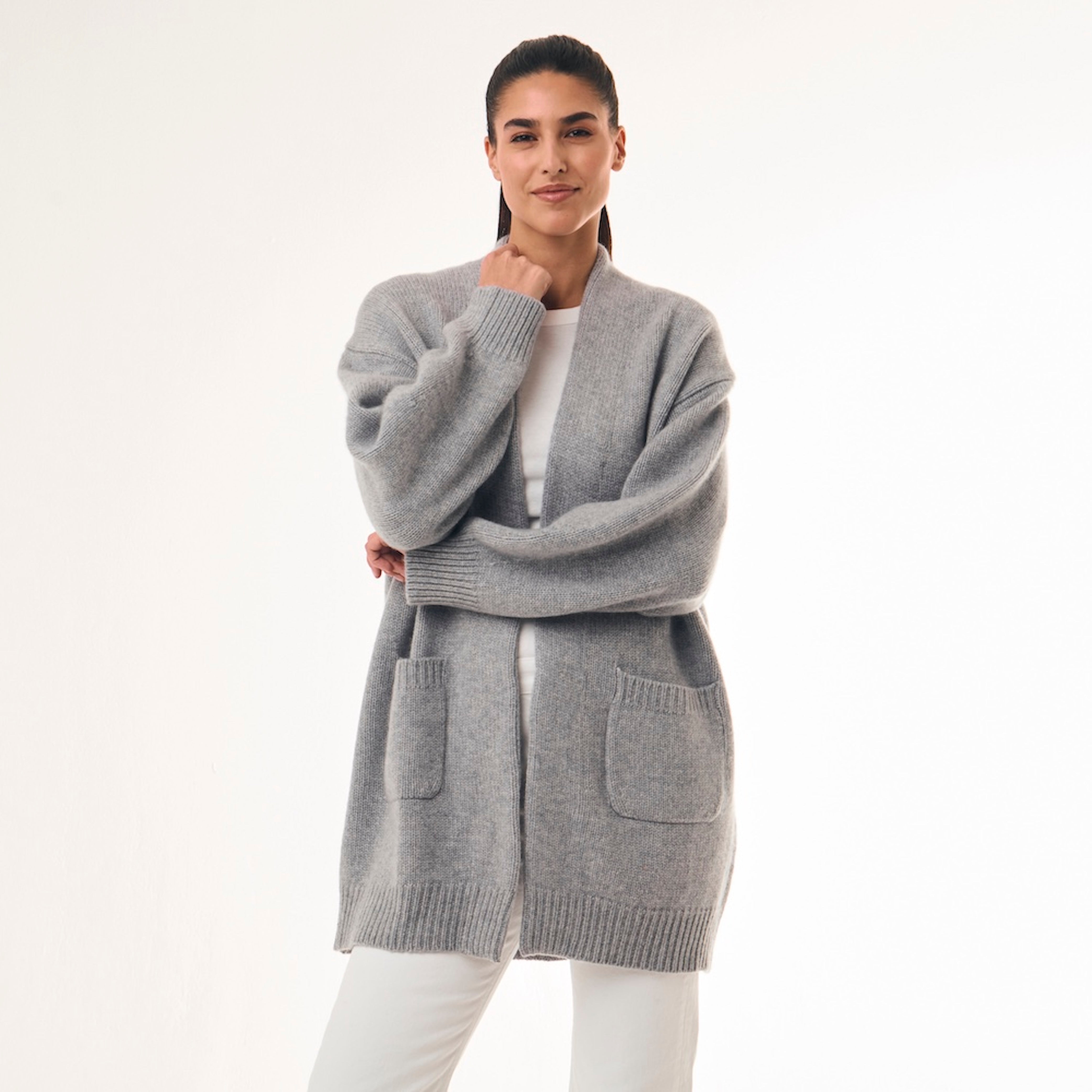 BOYA-Mija jersey cardigan
