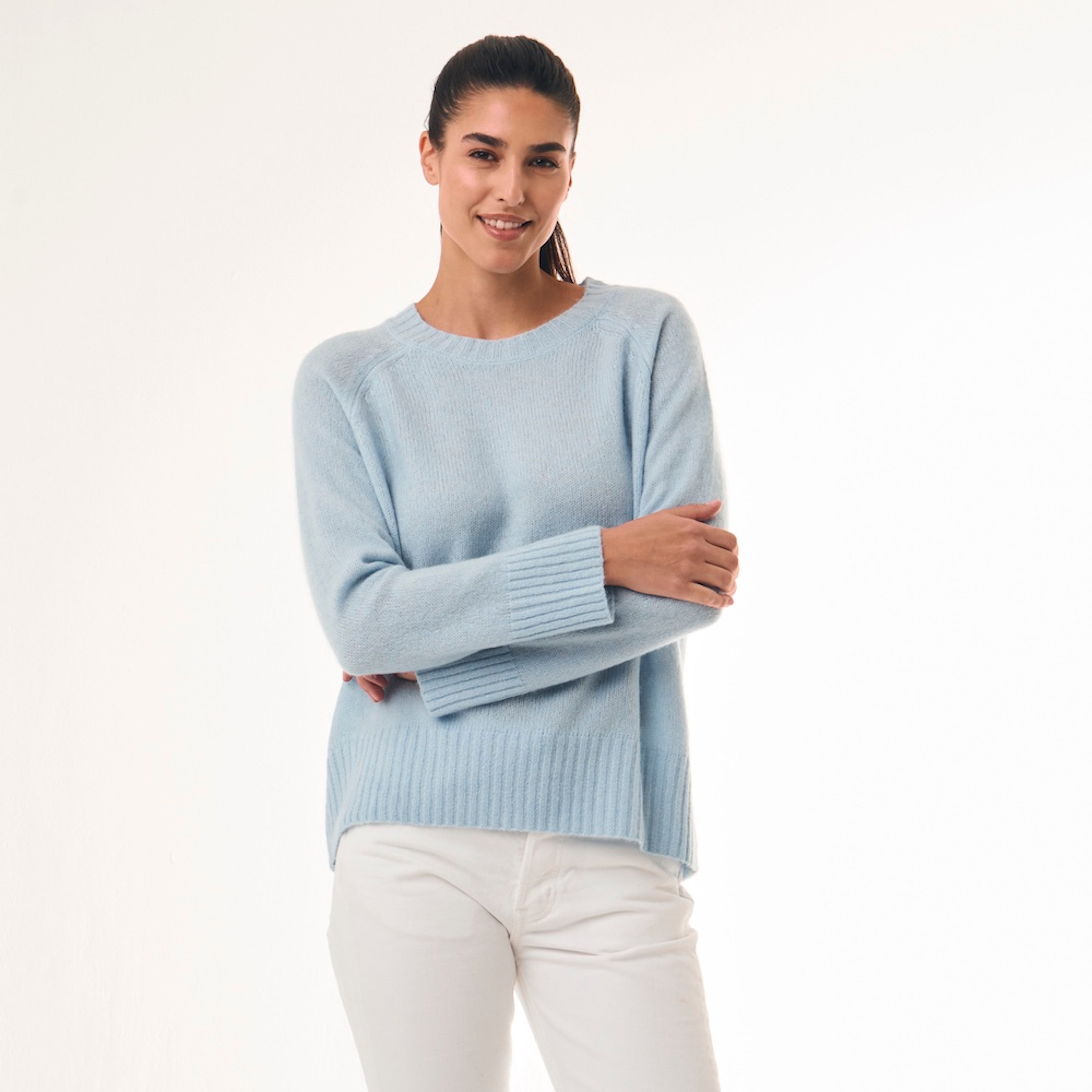 BOYA-TATUM brushed cashmere sweater