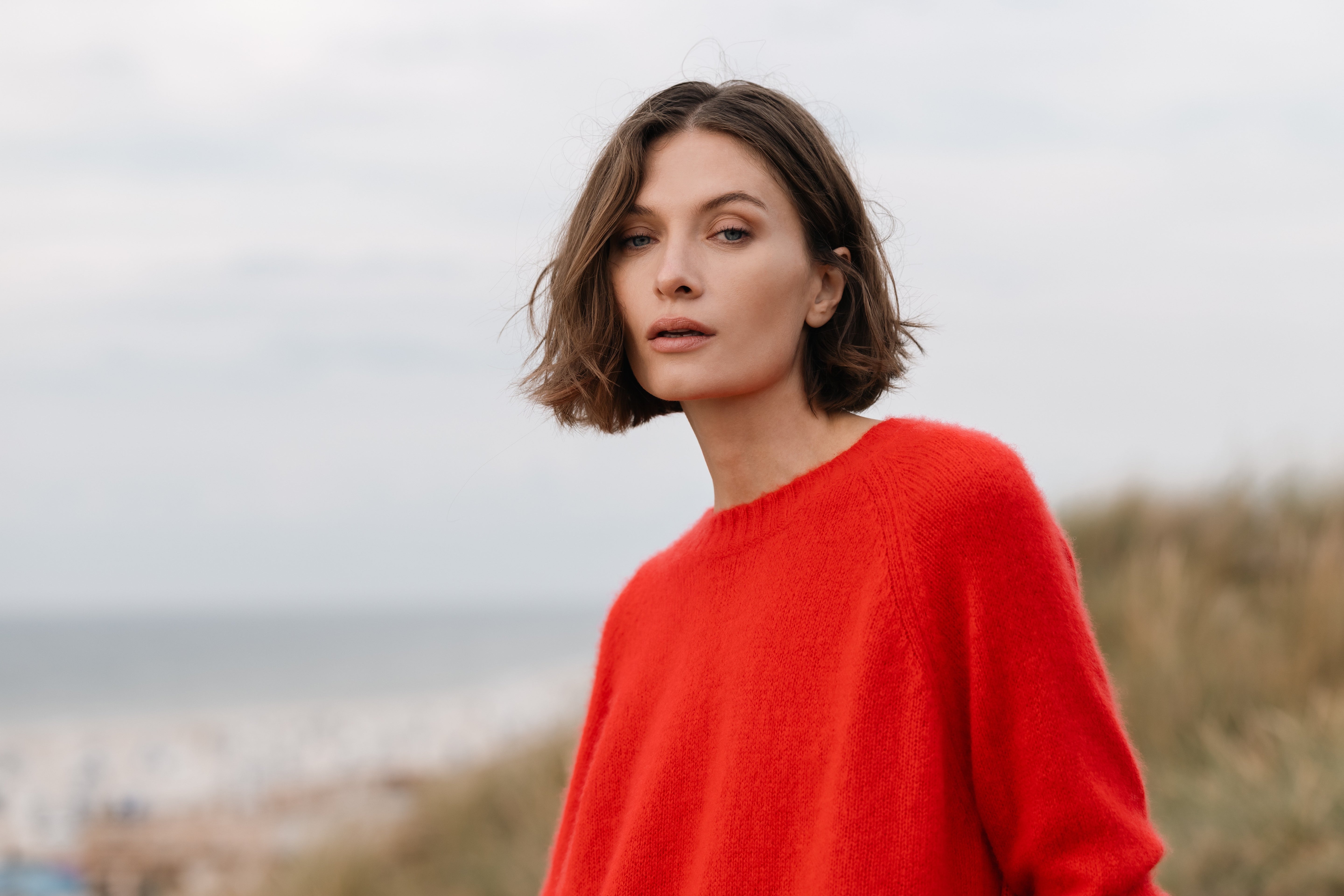 BOYA-TATUM brushed cashmere sweater