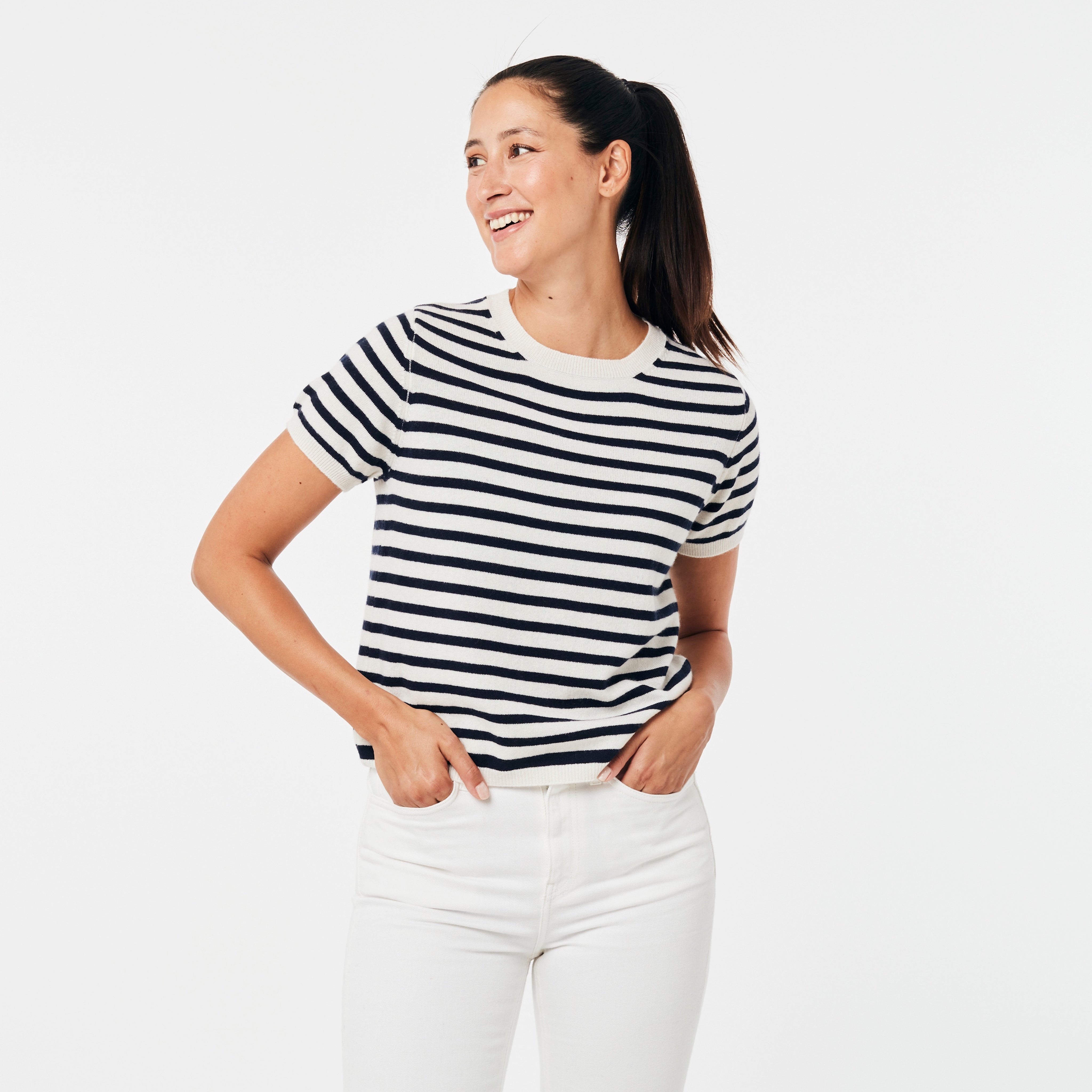 BOYA-ISABELLE stripe sweater