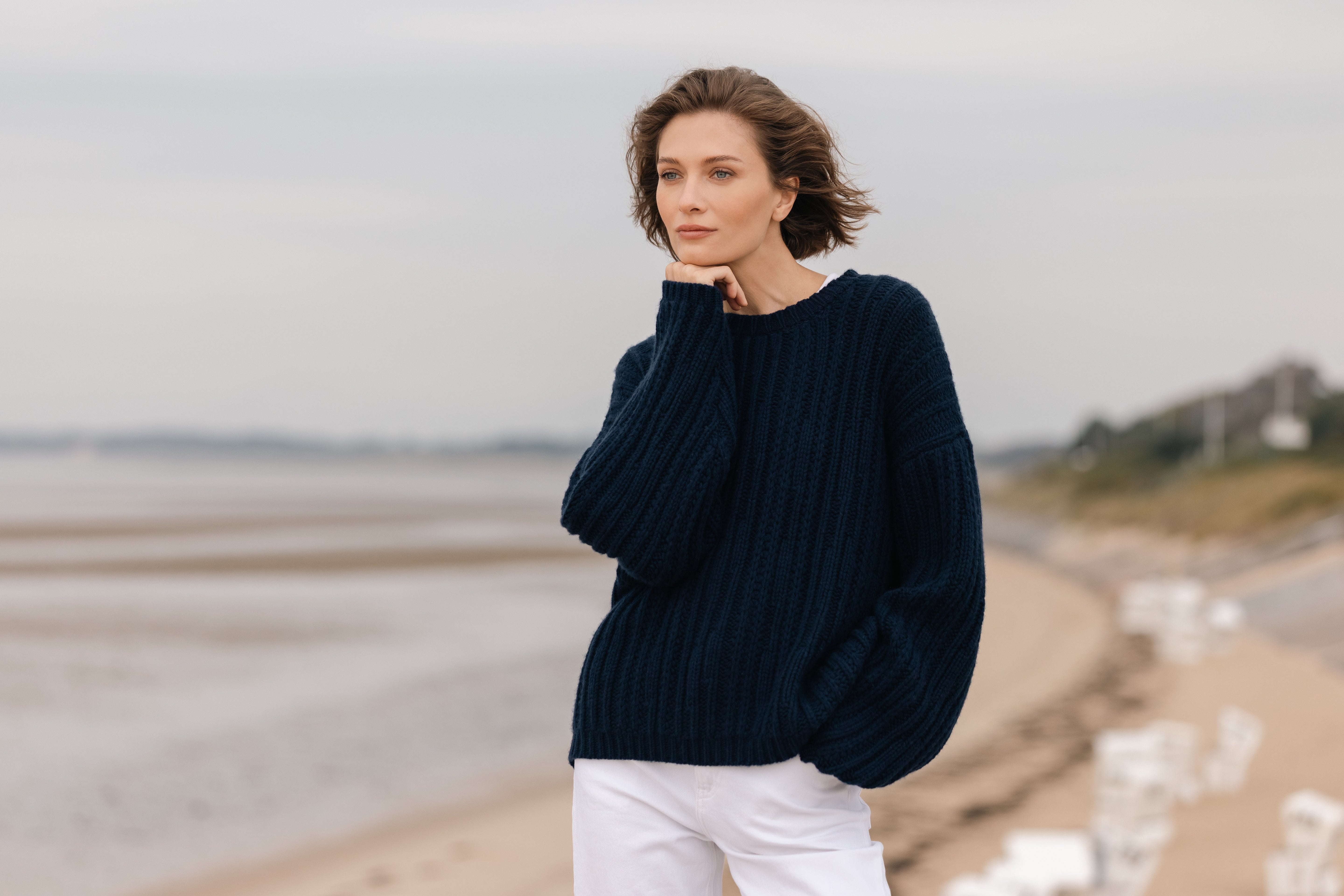 BOYA-EMMA chunky rib sweater