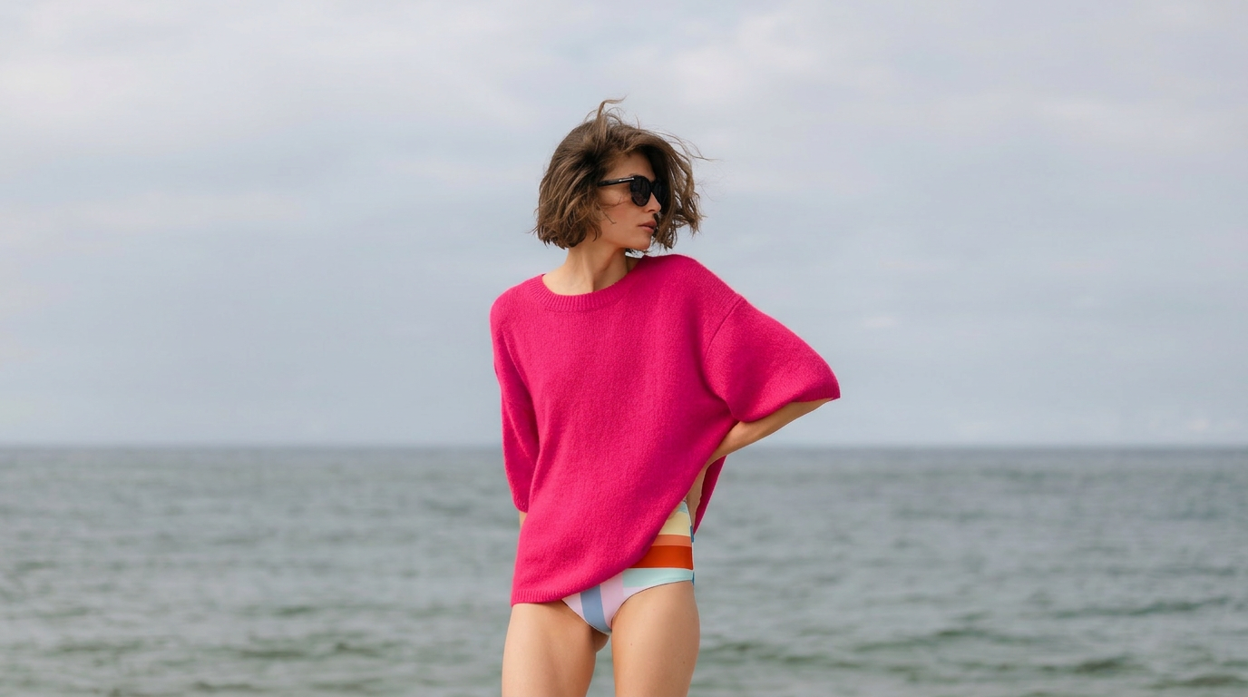 BOYA-ELLA brusched cashmere sweater