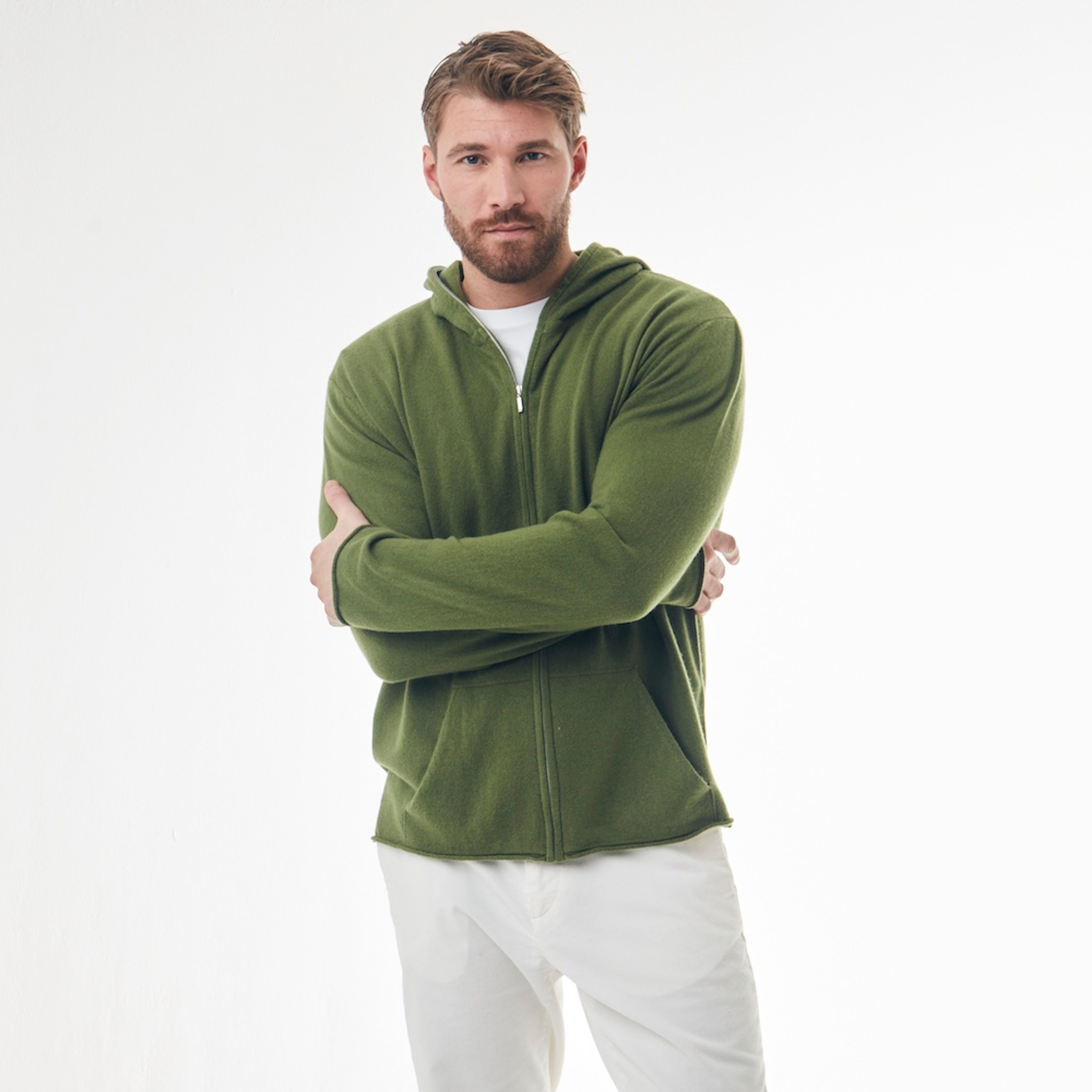 BOYA-SANDRO sporty zipper cardigan