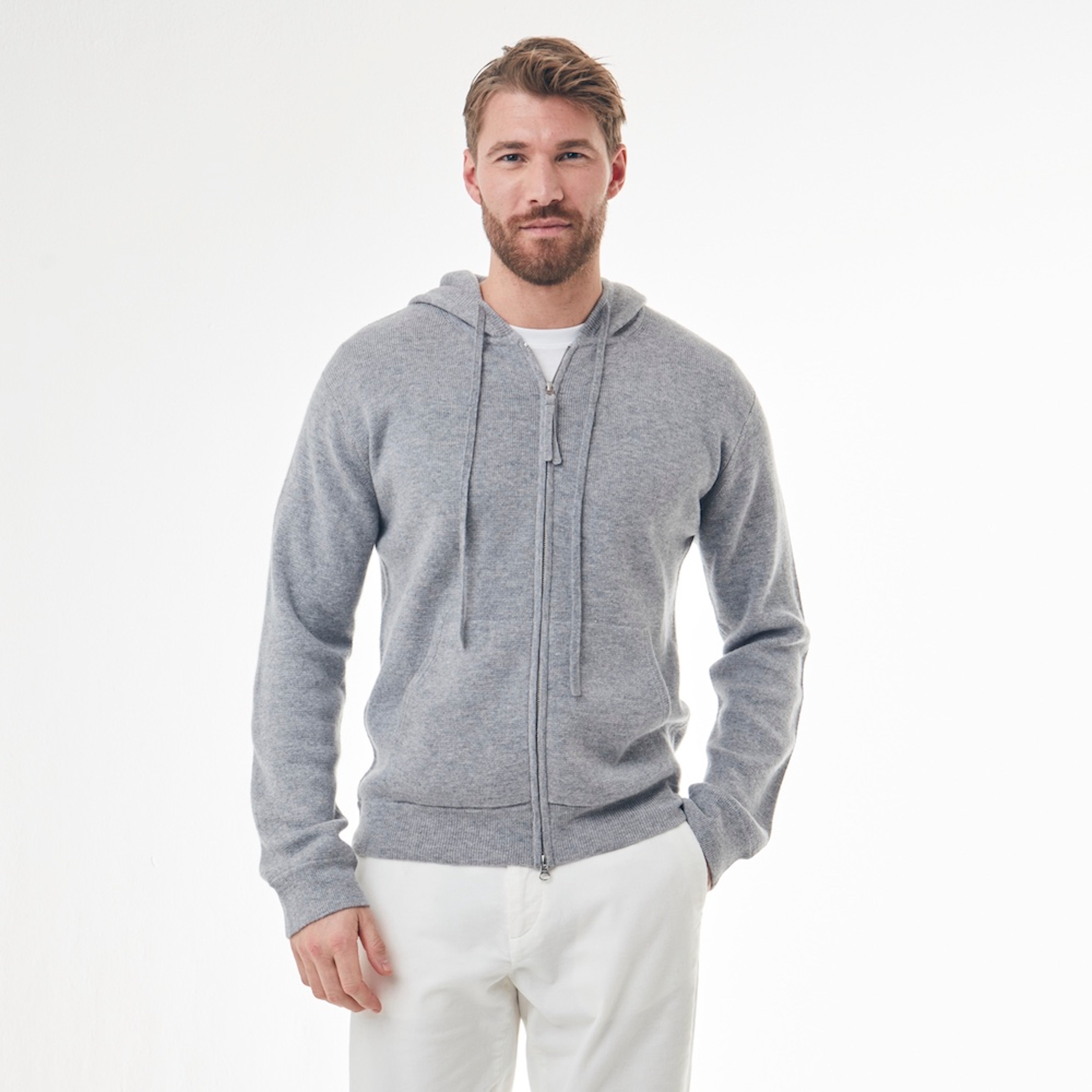 BOYA-CHUCK milano hoodie cardigan