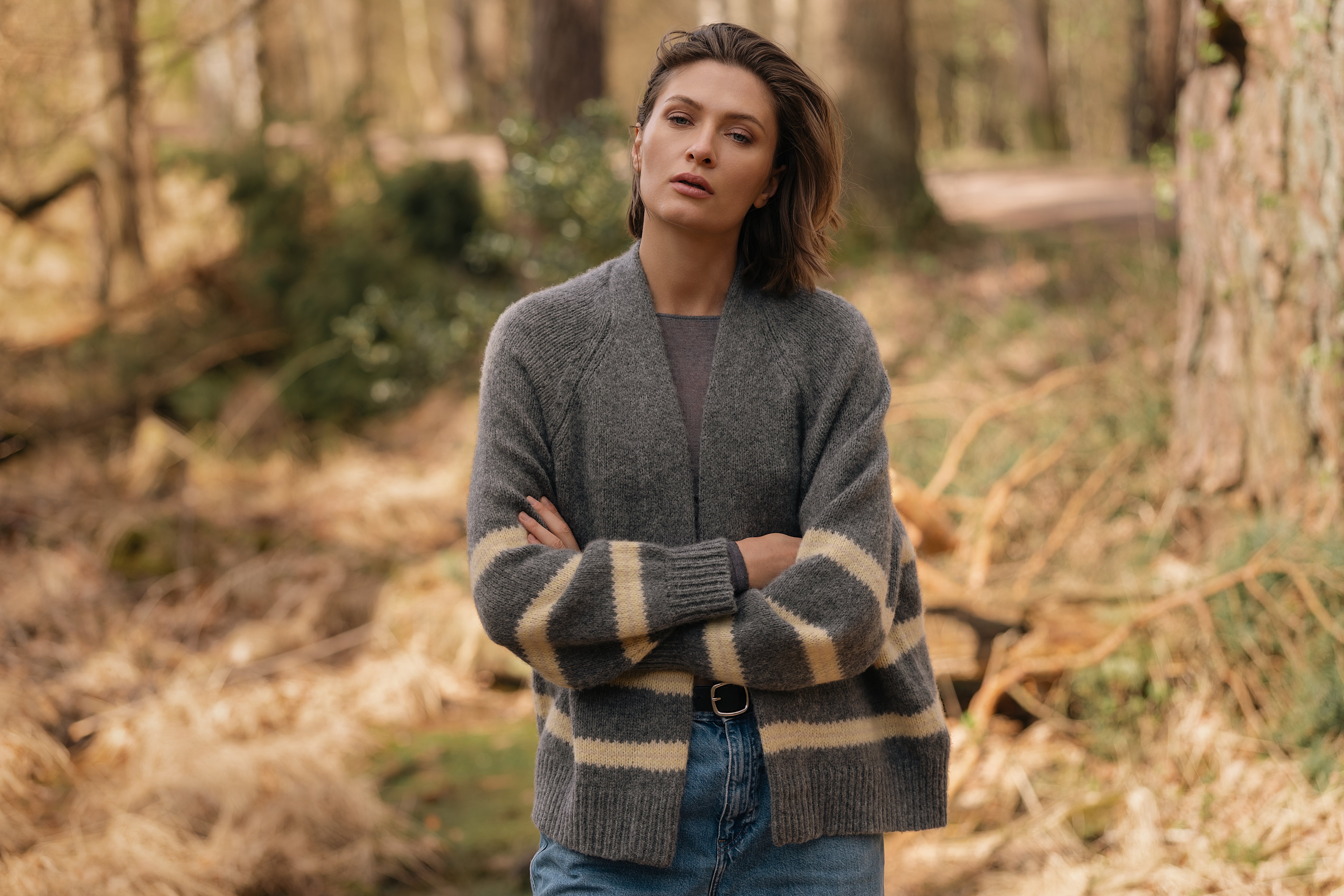 BOYA-RIAN cardigan intarsia