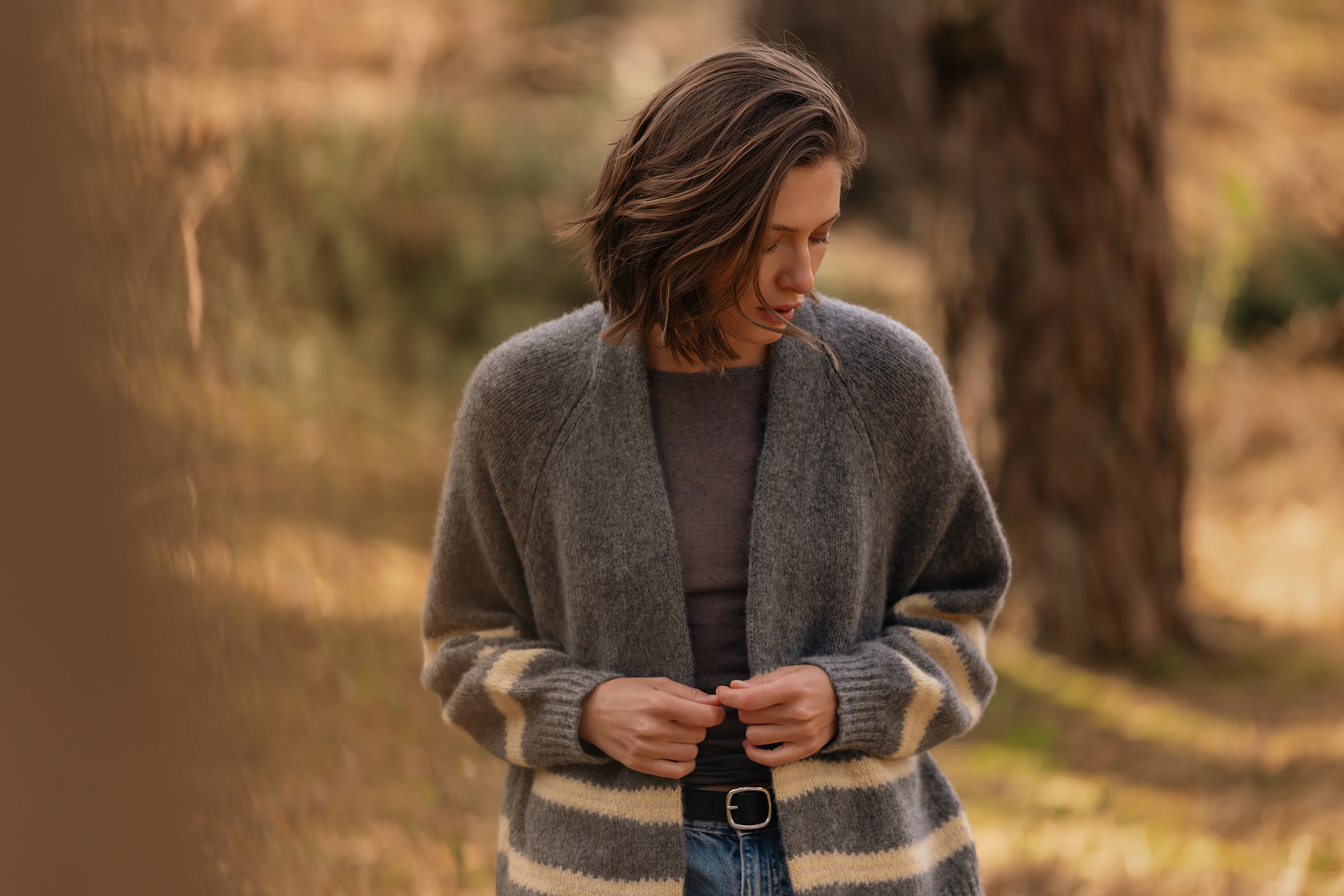 BOYA-RIAN cardigan intarsia