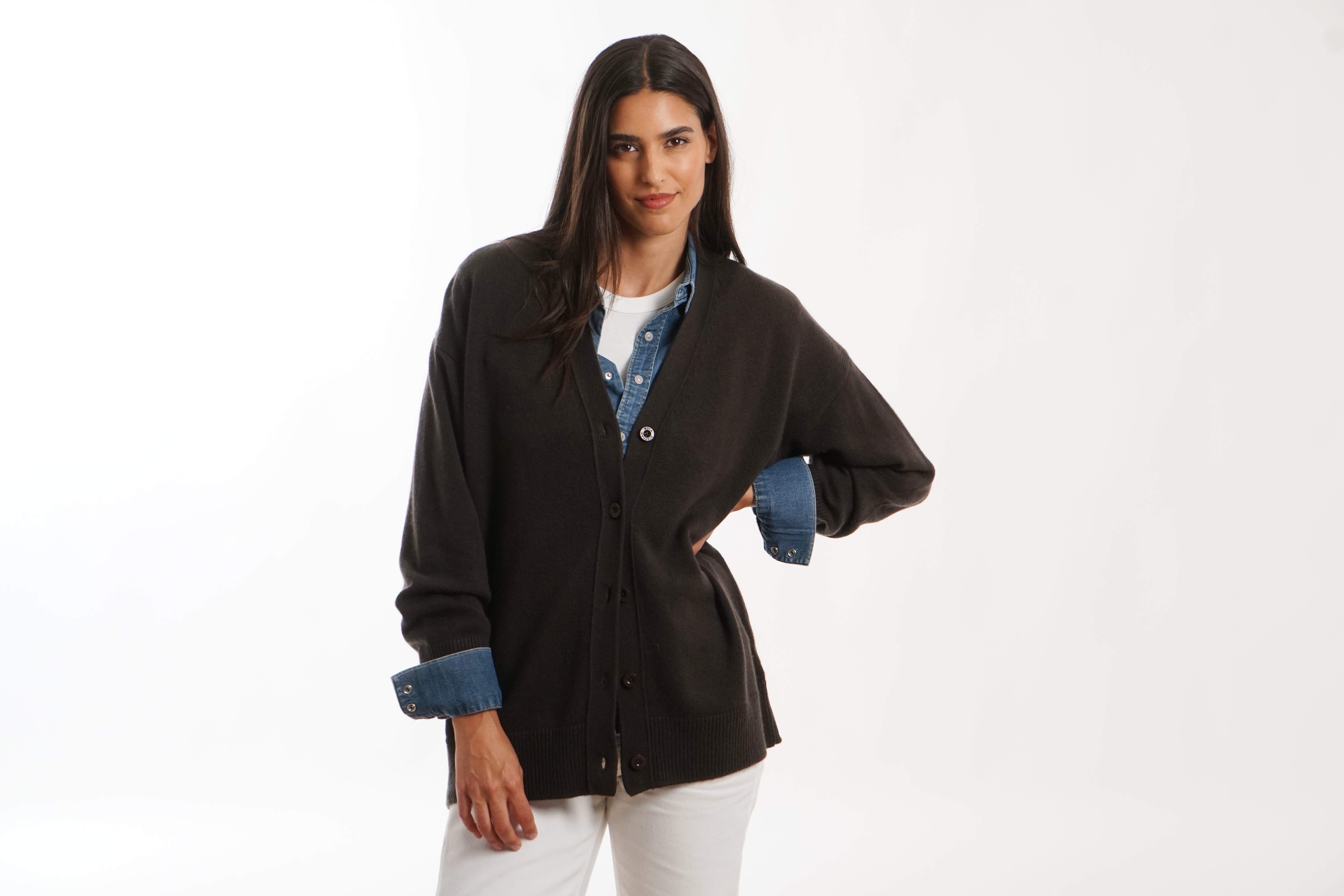 BOYA-BLAIR jersey cardigan