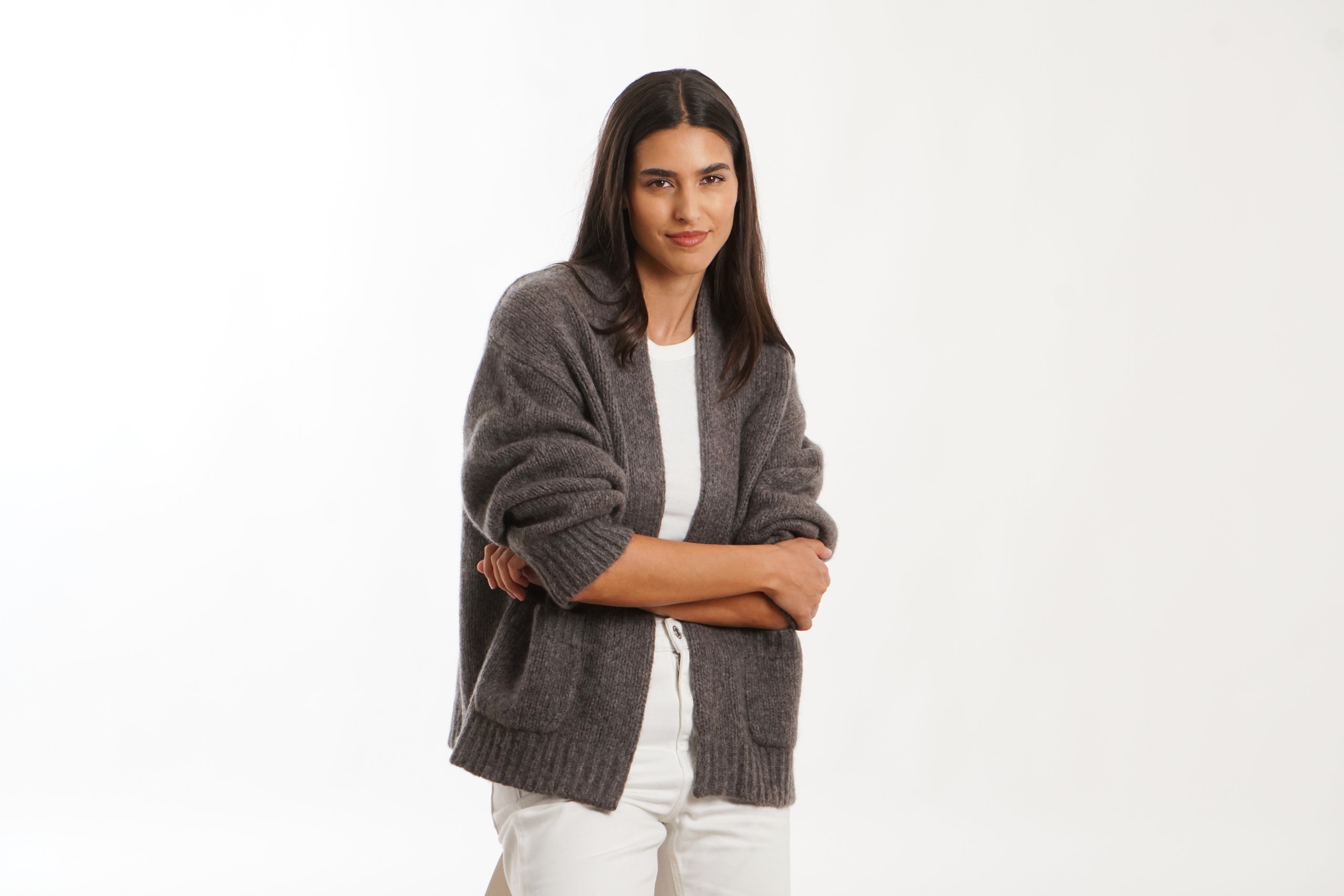 BOYA-LARA jersey cardigan