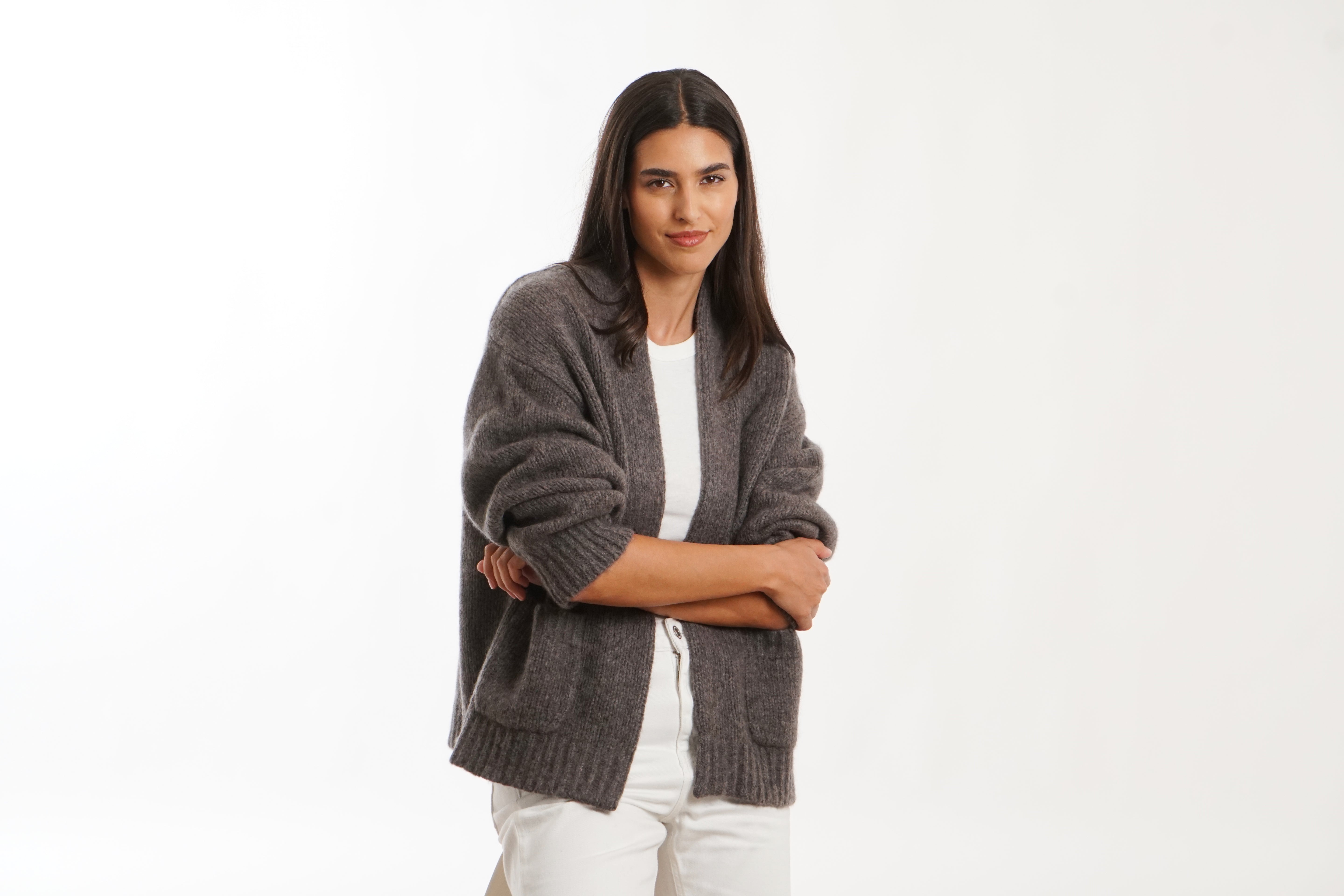 BOYA-LARA jersey cardigan