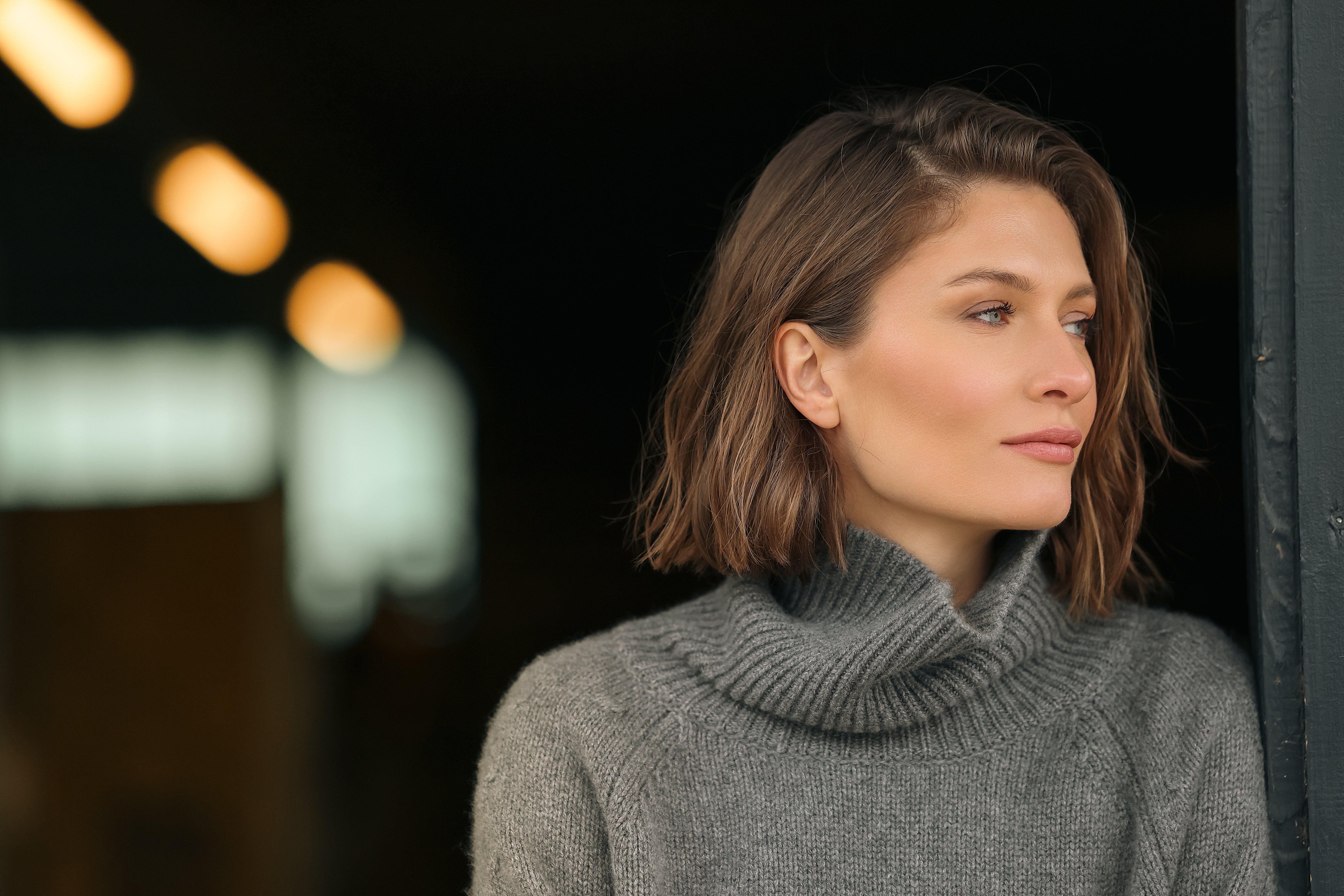 BOYA-AURELIA turtle jersey sweater