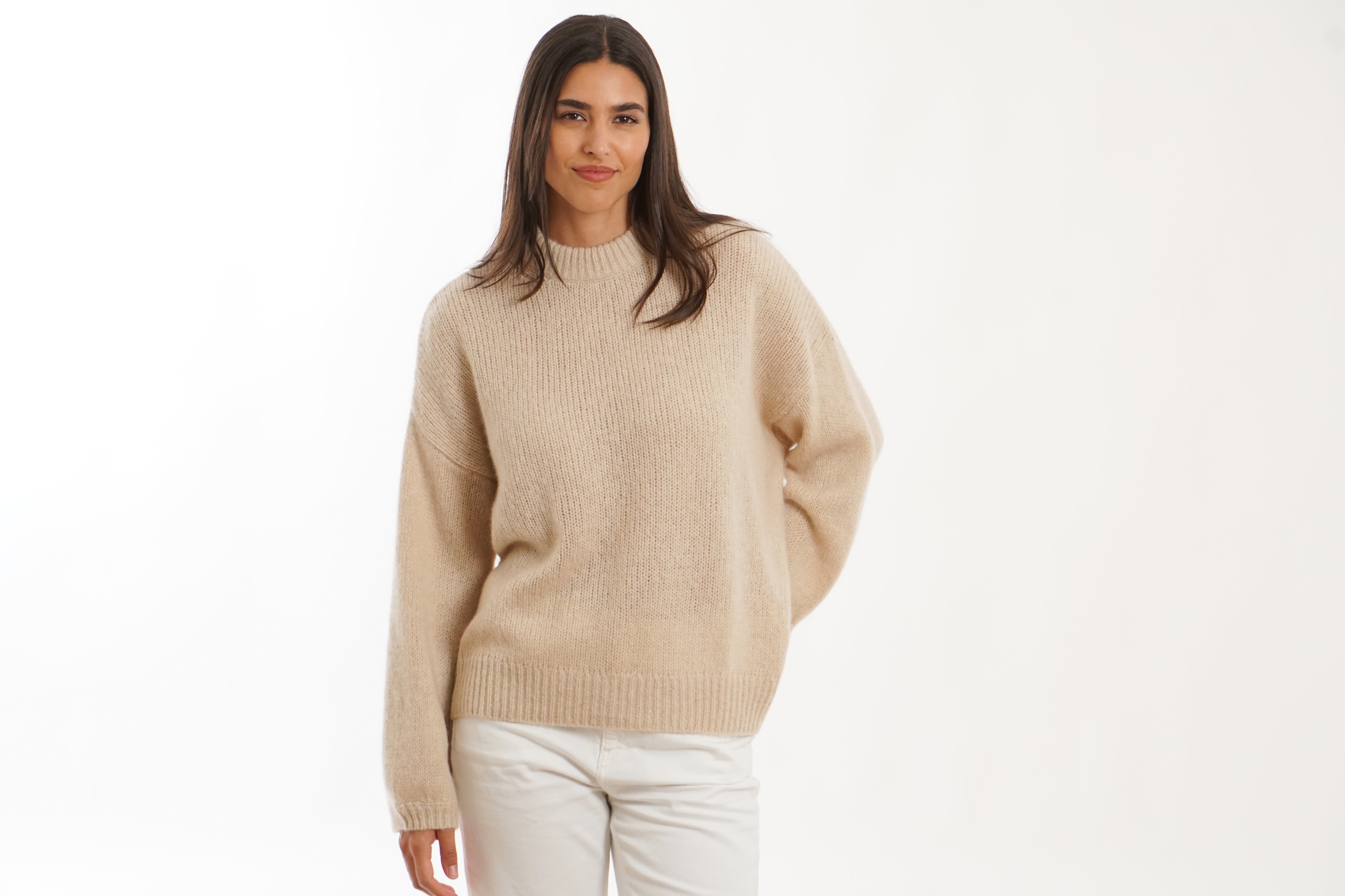 BOYA-BILLIE stripe rn sweater