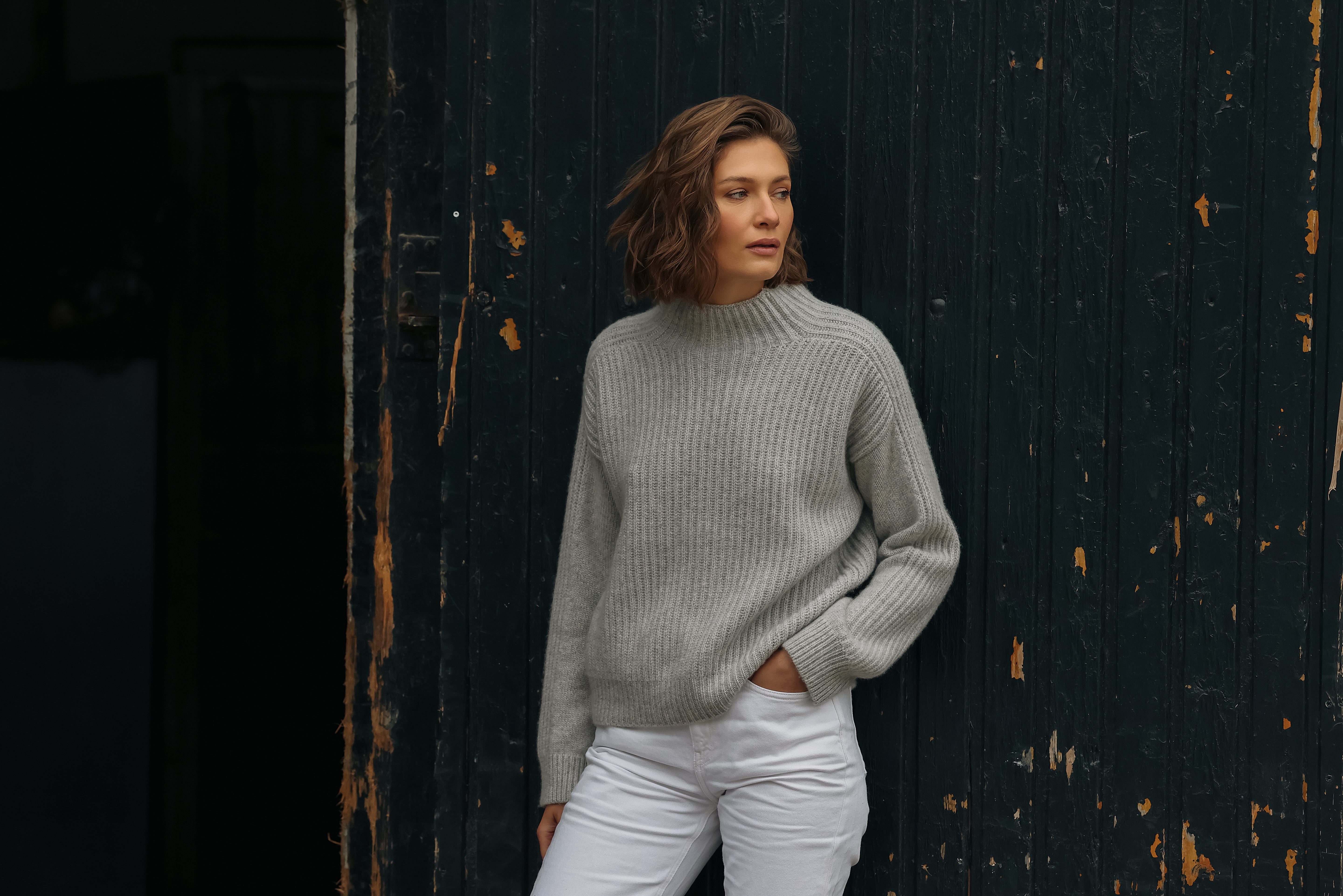 BOYA-BONNIE rib sweater
