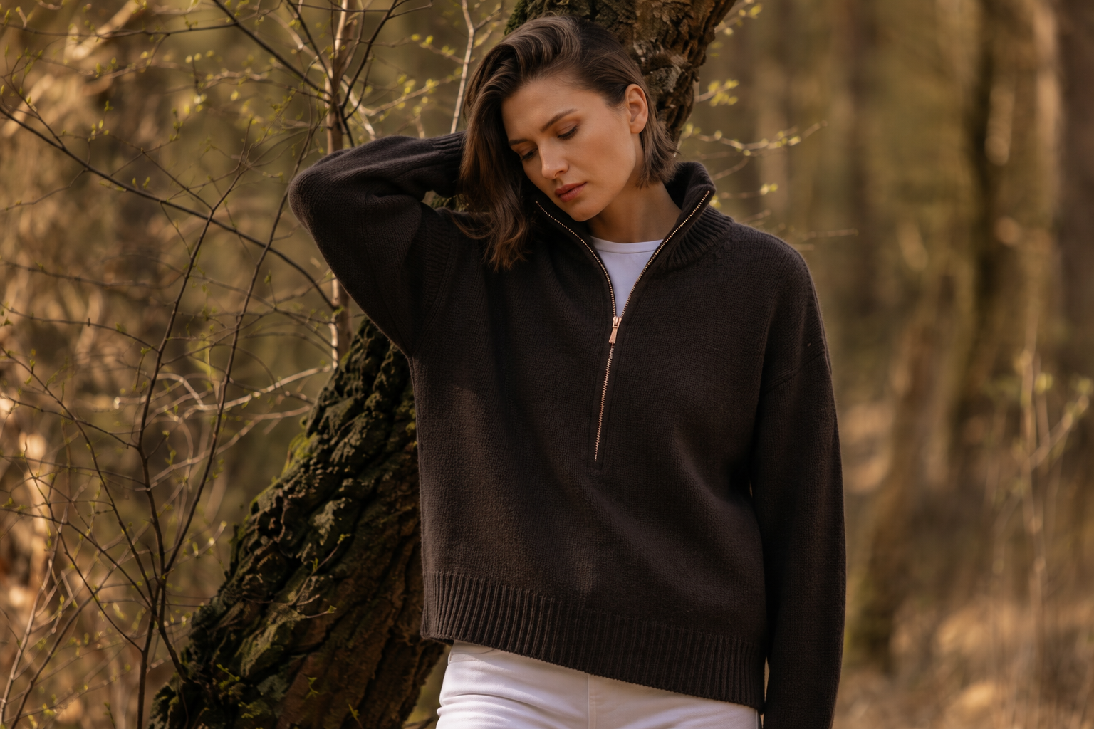BOYA-VICTORIA troyer sweater