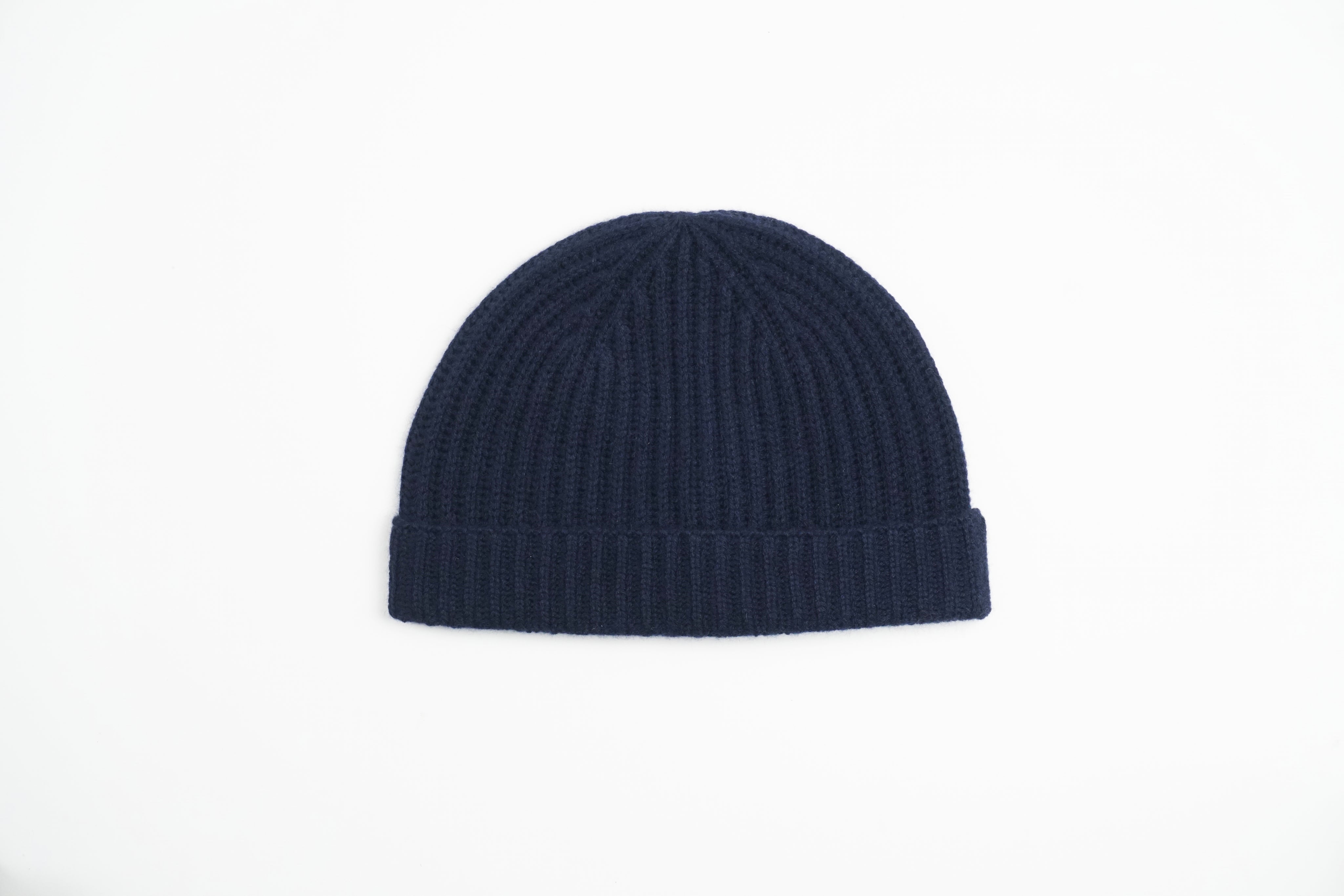 BOYA-RIB FOLDED BEANIE