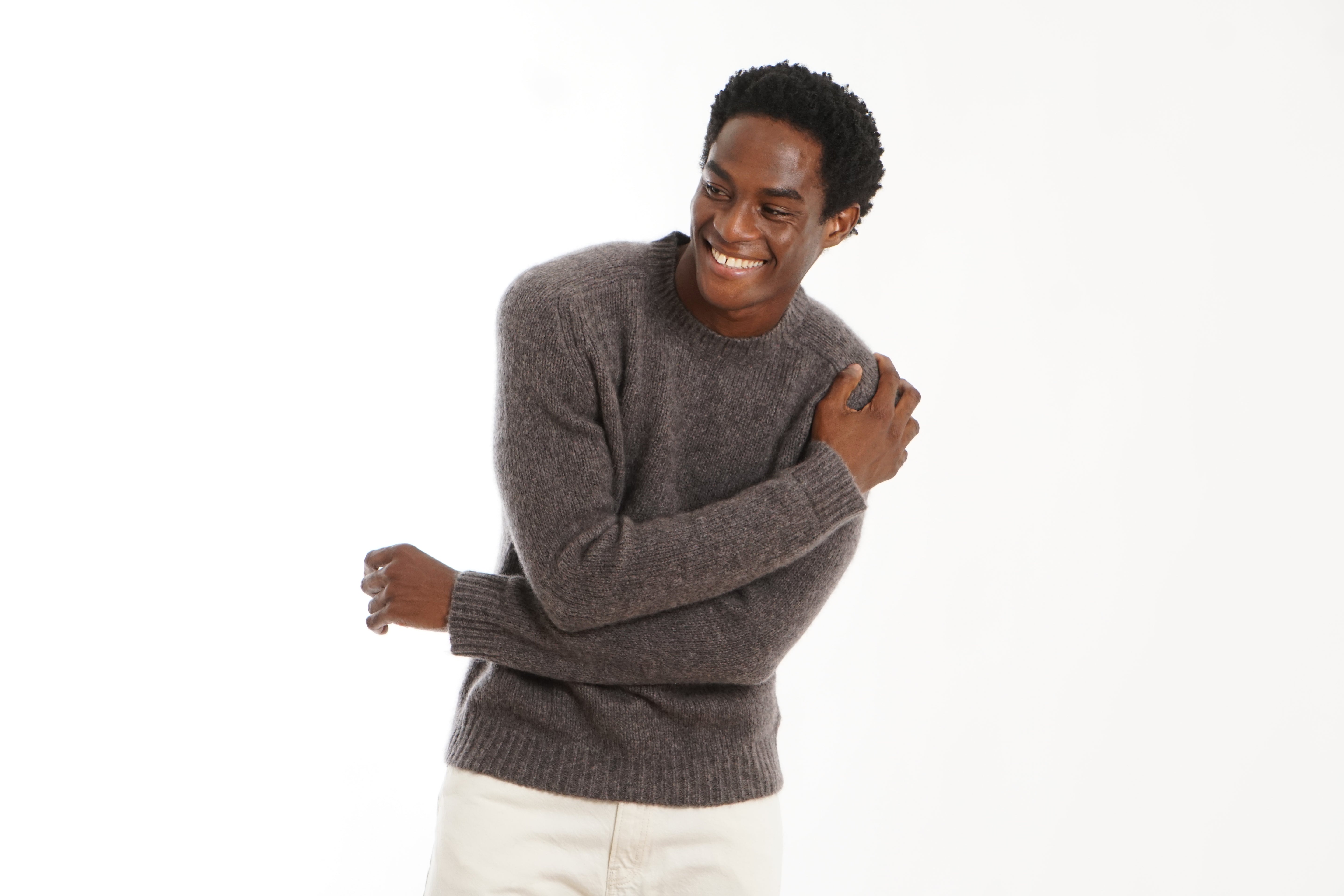 BOYA-LEO raglan sweater nimbus