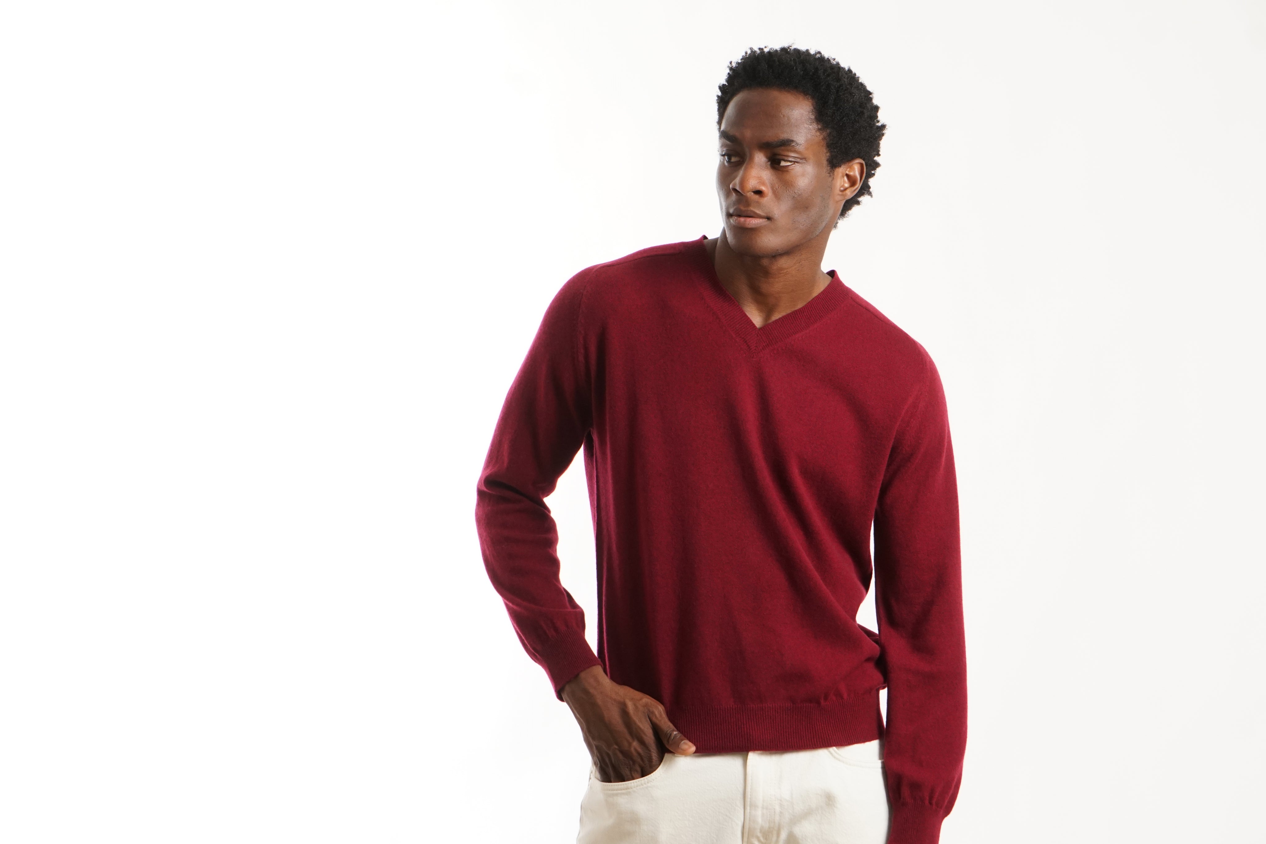 BOYA-NATHAN raglan vn sweater